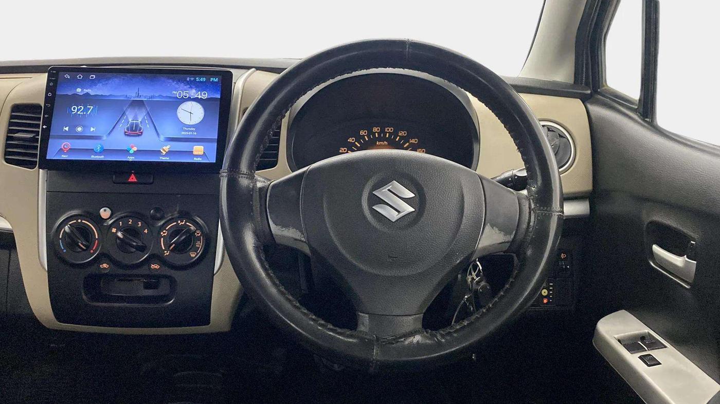 2018 Maruti Wagon R 1.0 LXI CNG, CNG, Manual, 83,706 km, Steering Wheel Close Up