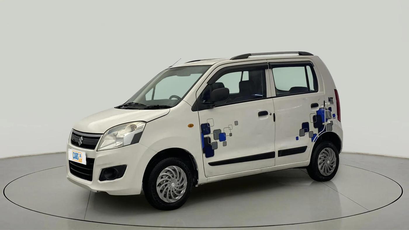 2018 Maruti Wagon R 1.0 LXI CNG, CNG, Manual, 83,706 km, Left Front Diagonal
