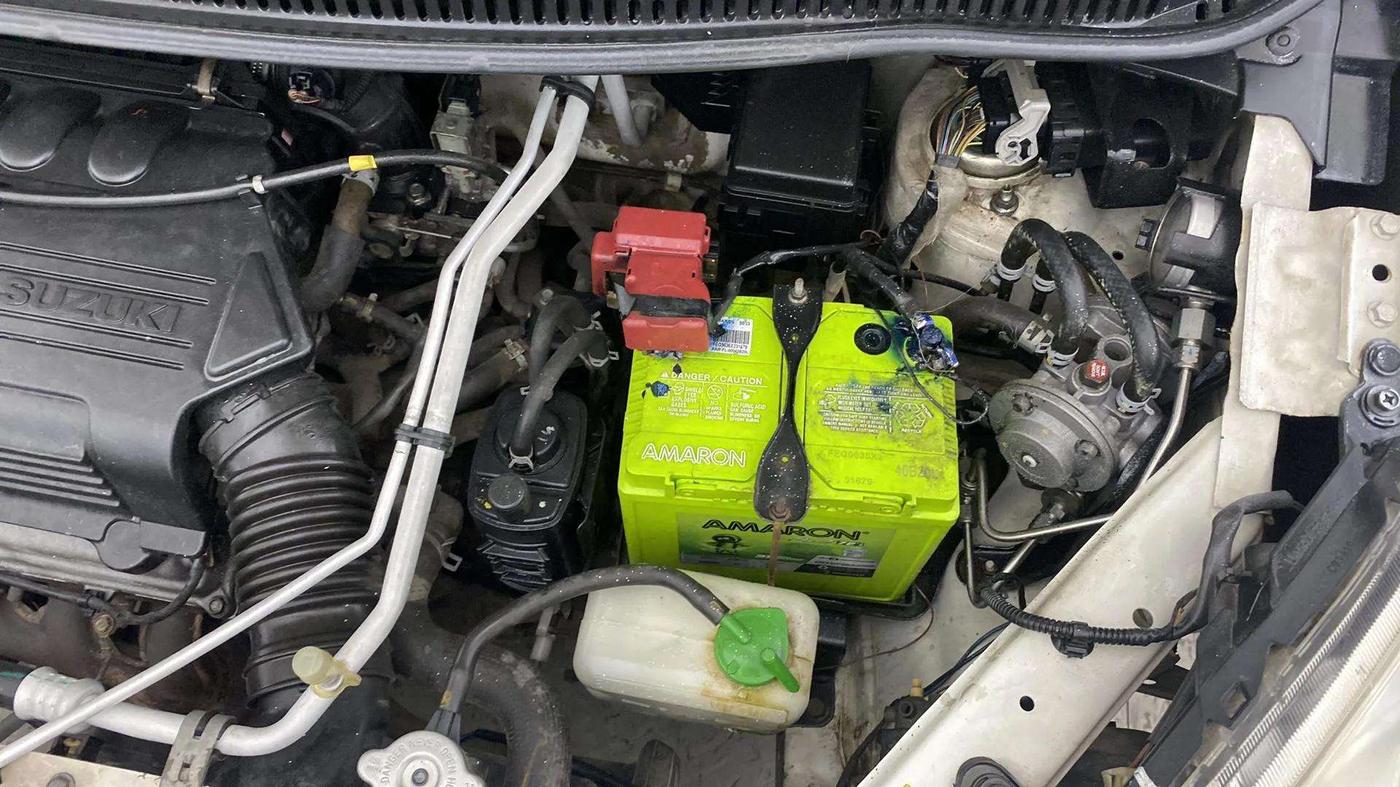 2018 Maruti Wagon R 1.0 LXI CNG, CNG, Manual, 83,706 km, Engine View - Left