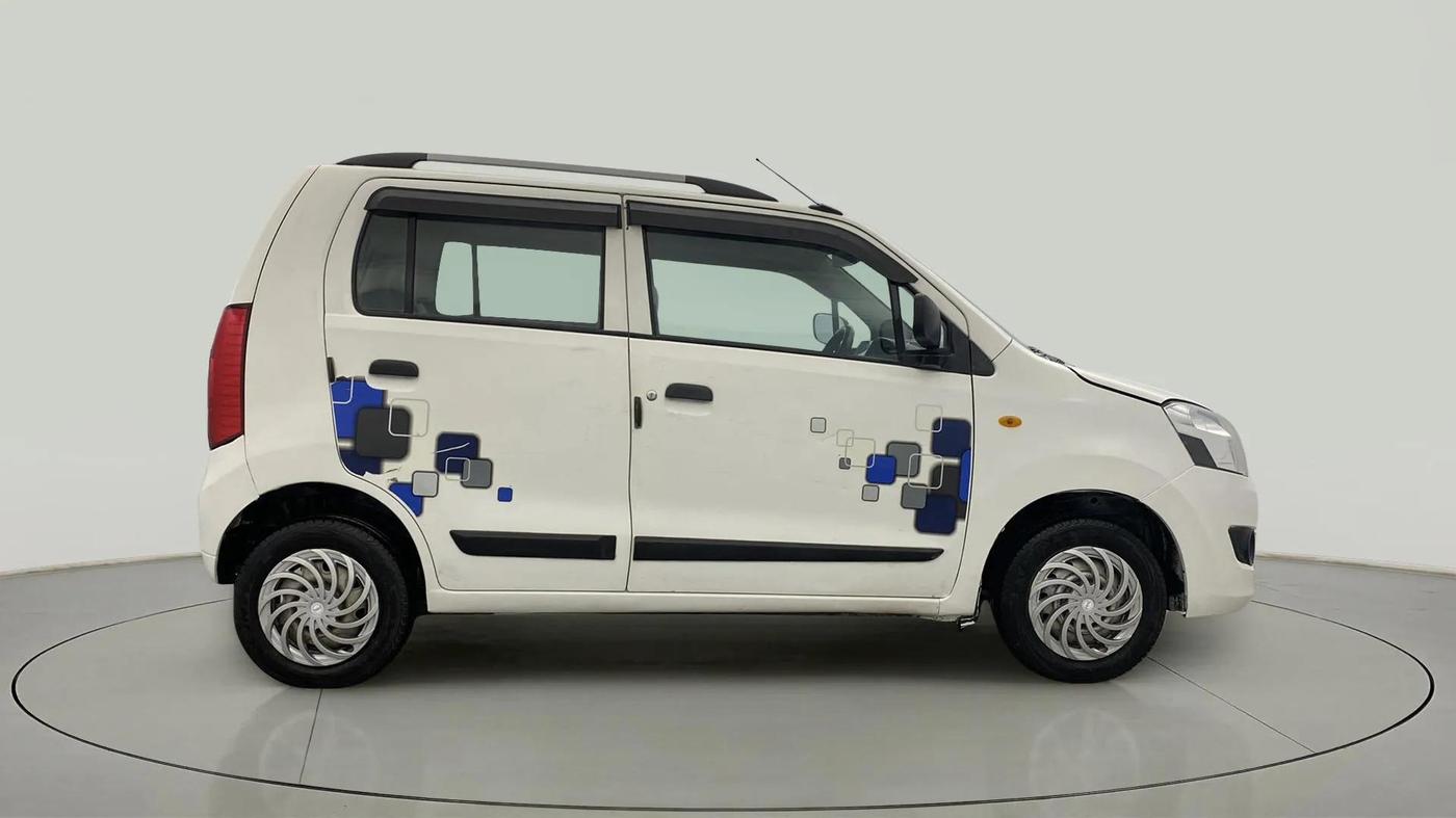 2018 Maruti Wagon R 1.0 LXI CNG, CNG, Manual, 83,706 km, Right Side View