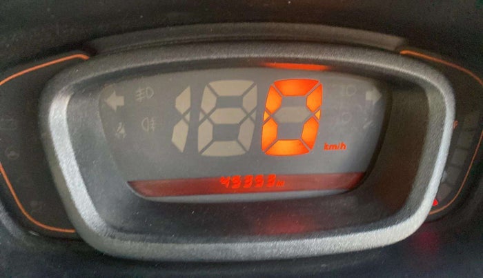 2015 Renault Kwid RXL, Petrol, Manual, 45,349 km, Odometer Image