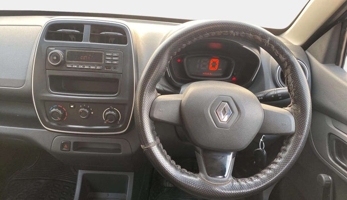 2015 Renault Kwid RXL, Petrol, Manual, 45,349 km, Steering Wheel Close Up