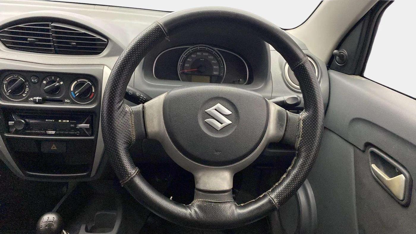 2013 Maruti Alto 800 LXI, Petrol, Manual, 74,113 km, Steering Wheel Close Up