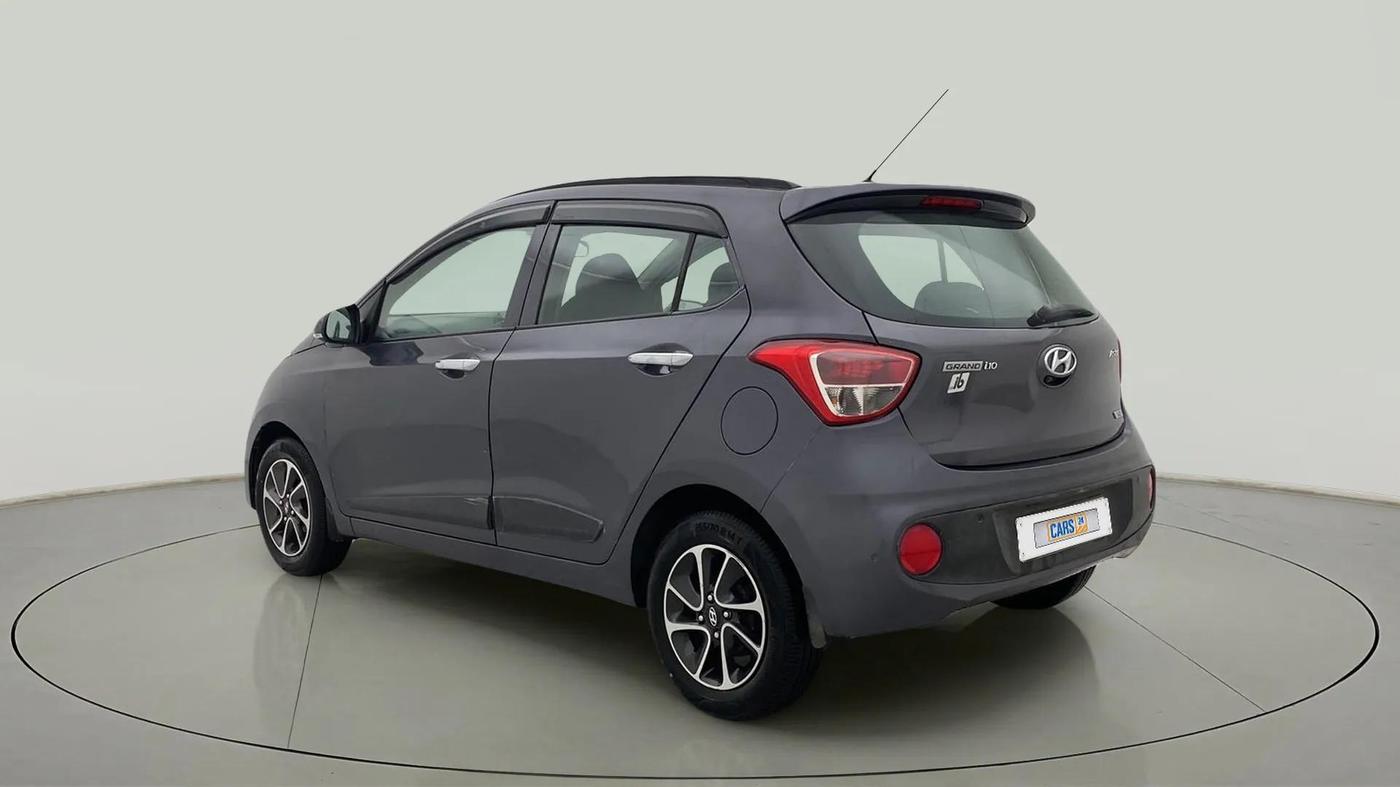 2017 Hyundai Grand i10 ASTA 1.2 KAPPA VTVT, Petrol, Manual, 65,753 km, Left Back Diagonal