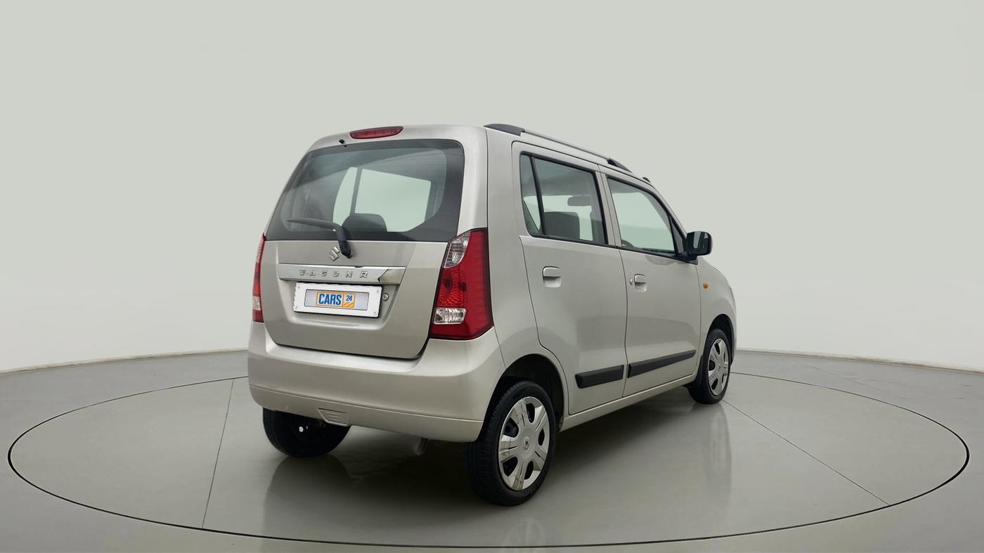 2018 Maruti Wagon R 1.0 VXI OPT, Petrol, Manual, 30,927 km, Right Back Diagonal