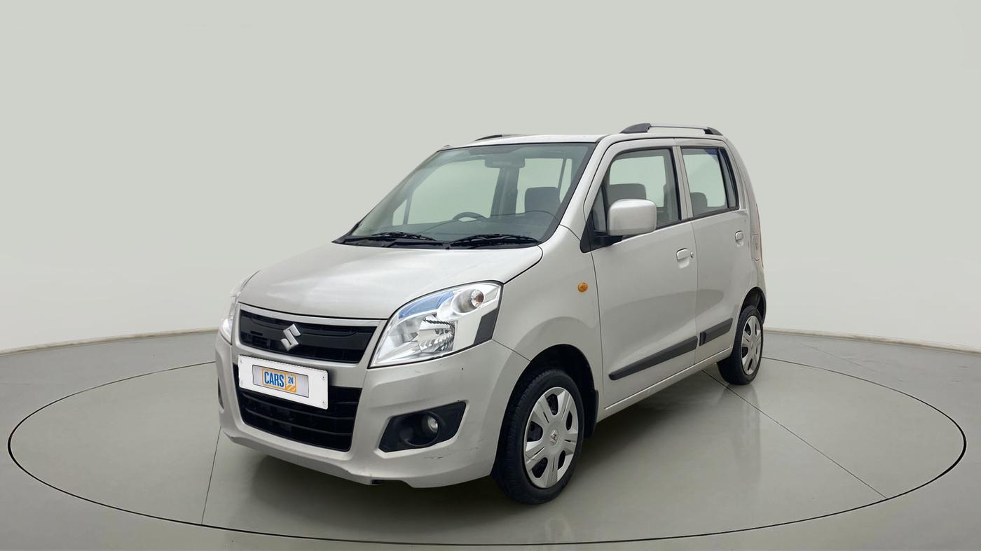 2018 Maruti Wagon R 1.0 VXI OPT, Petrol, Manual, 30,927 km, Left Front Diagonal