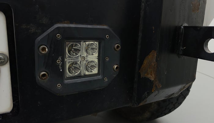 2018 Mahindra Thar CRDE 4X4 BS IV, Diesel, Manual, 36,652 km, Left fog light - Not working/Broken