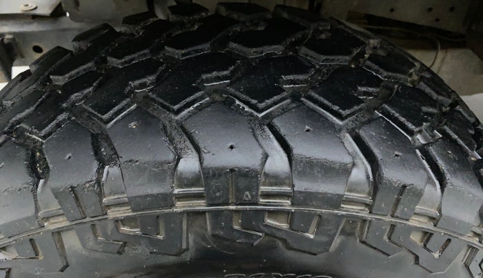 2018 Mahindra Thar CRDE 4X4 BS IV, Diesel, Manual, 36,652 km, Left Front Tyre Tread