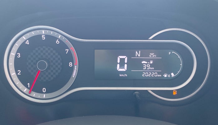 2020 Hyundai GRAND I10 NIOS SPORTZ AMT 1.2 KAPPA VTVT, Petrol, Automatic, 20,185 km, Odometer Image