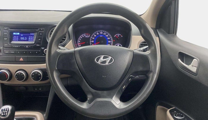 2014 Hyundai Grand i10 SPORTZ 1.2 KAPPA VTVT, Petrol, Manual, 71,321 km, Steering Wheel Close Up