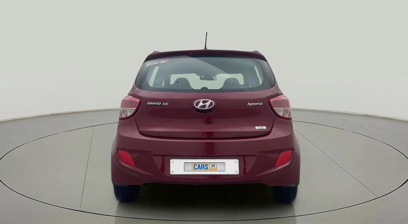 2014 Hyundai Grand i10 SPORTZ 1.2 KAPPA VTVT, Petrol, Manual, 71,321 km, Back/Rear