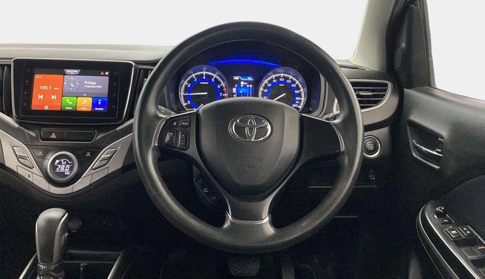 2021 Toyota Glanza G CVT, Petrol, Automatic, 57,910 km, Steering Wheel Close Up