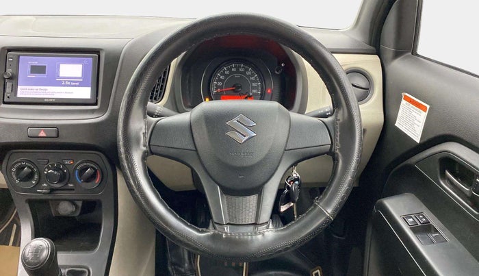 2021 Maruti New Wagon-R LXI CNG (O) 1.0, CNG, Manual, 42,332 km, Steering Wheel Close Up