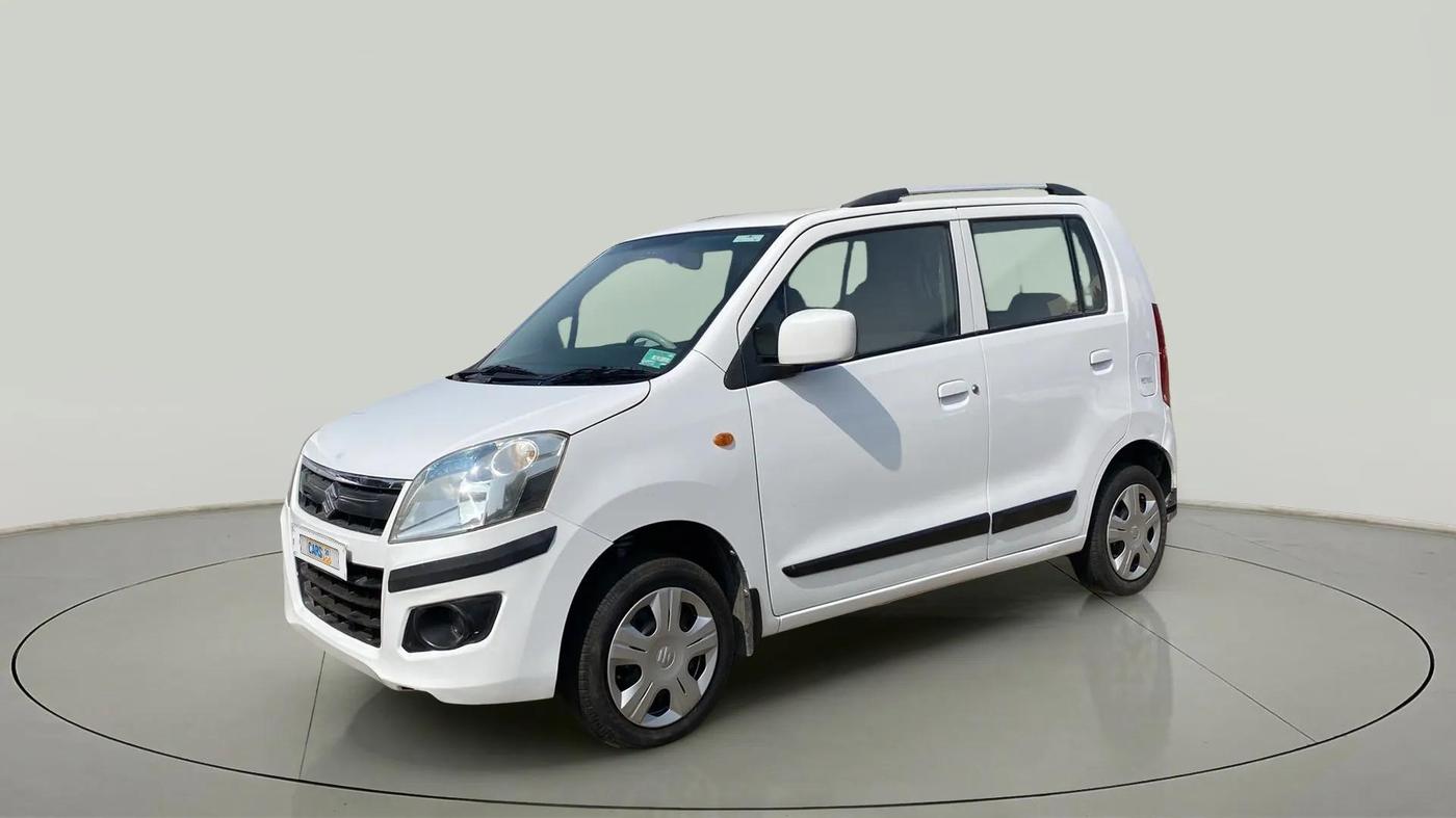 2016 Maruti Wagon R 1.0 VXI, Petrol, Manual, 96,904 km, Left Front Diagonal