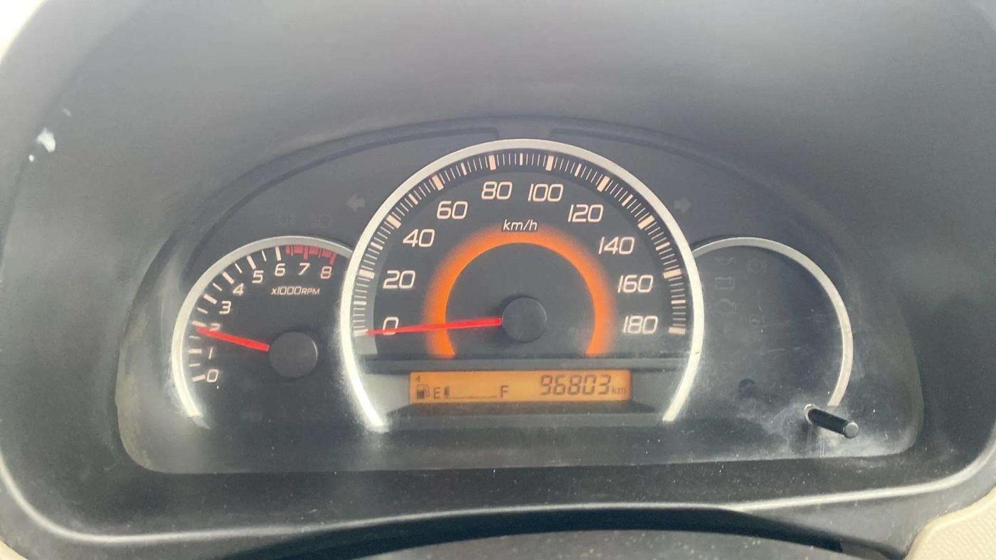 2016 Maruti Wagon R 1.0 VXI, Petrol, Manual, 96,904 km, Odometer Image