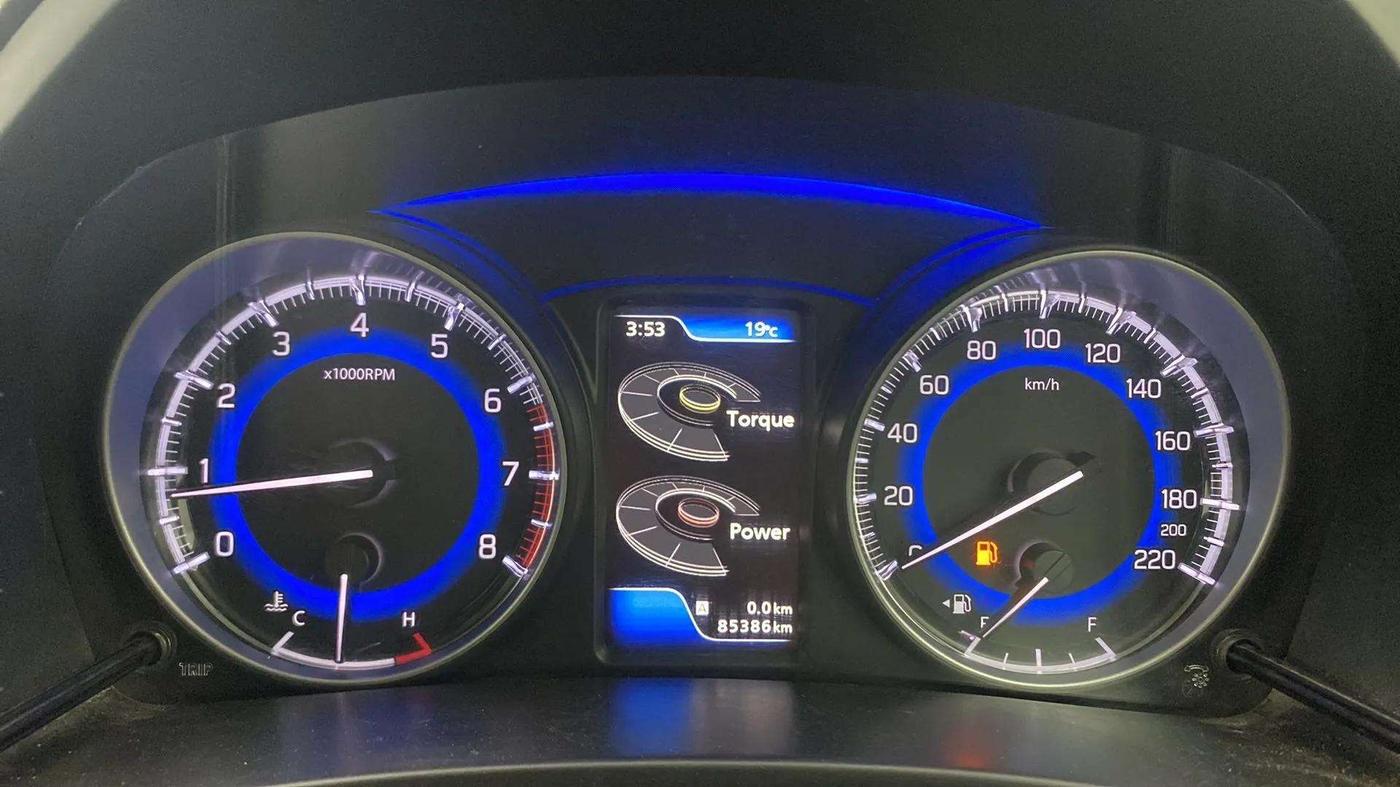 2016 Maruti Baleno ALPHA PETROL 1.2, Petrol, Manual, 85,377 km, Odometer Image