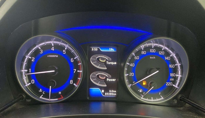 2016 Maruti Baleno ALPHA PETROL 1.2, Petrol, Manual, 85,377 km, Odometer Image