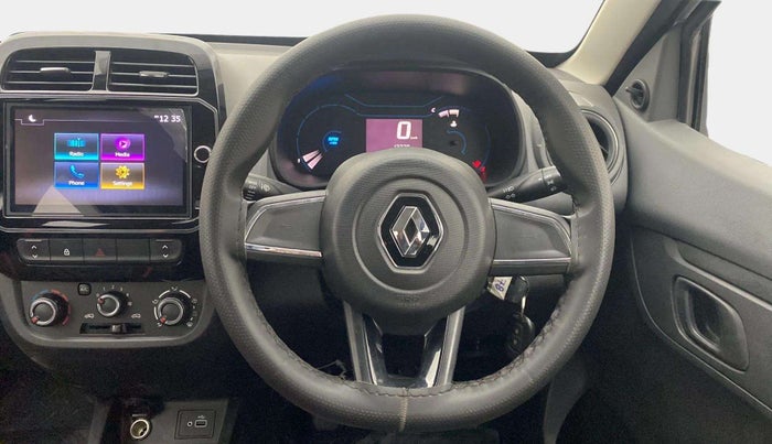 2021 Renault Kwid RXT 1.0 (O), Petrol, Manual, 13,339 km, Steering Wheel Close Up