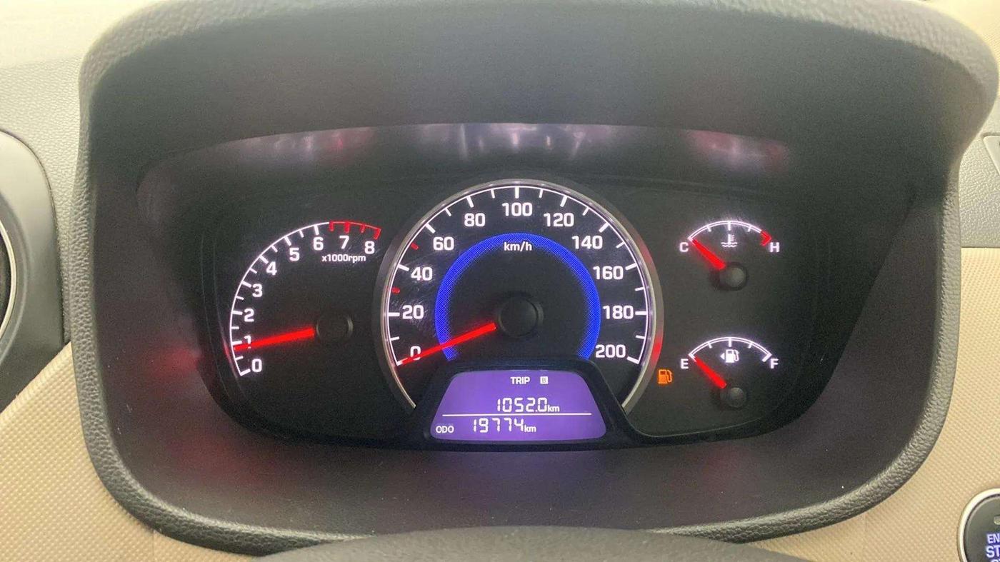 2016 Hyundai Grand i10 ASTA 1.2 KAPPA VTVT, Petrol, Manual, 19,771 km, Odometer Image