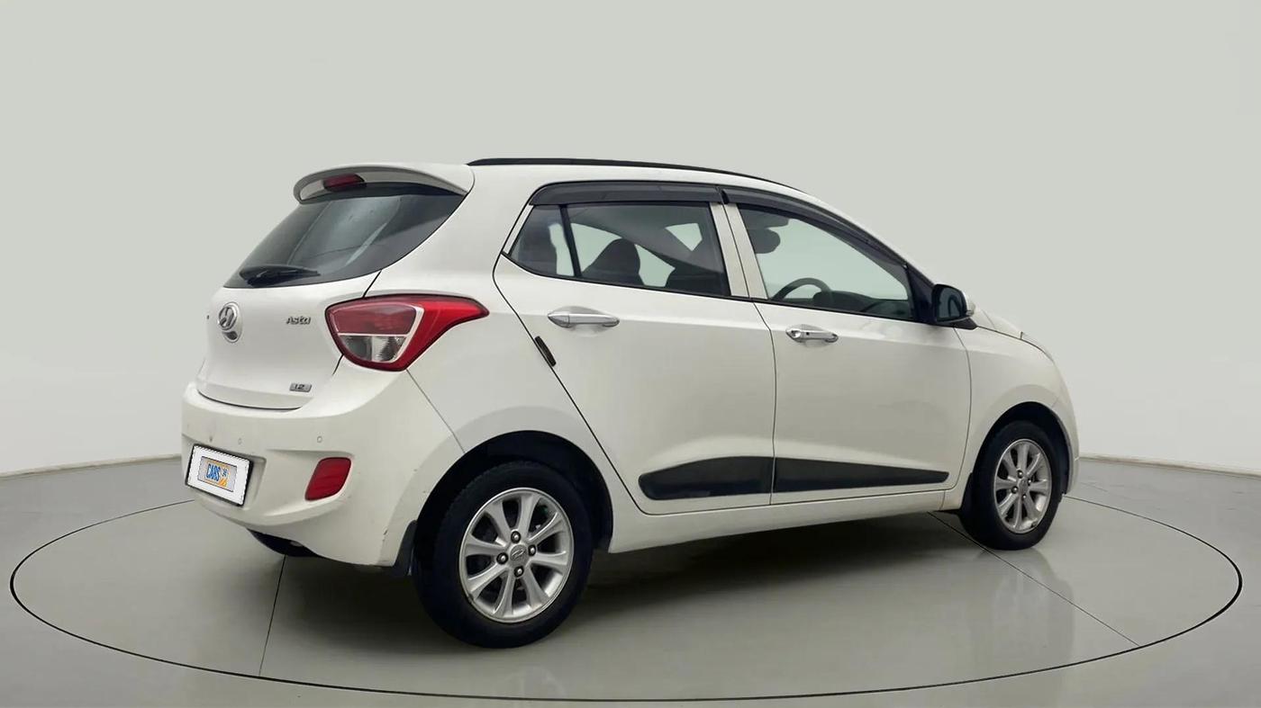 2016 Hyundai Grand i10 ASTA 1.2 KAPPA VTVT, Petrol, Manual, 19,771 km, Right Back Diagonal