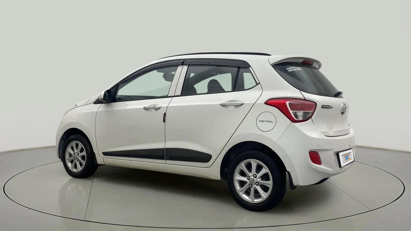 2016 Hyundai Grand i10 ASTA 1.2 KAPPA VTVT, Petrol, Manual, 19,771 km, Left Back Diagonal