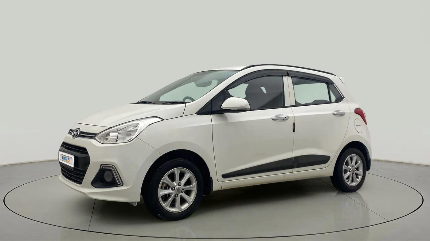 2016 Hyundai Grand i10 ASTA 1.2 KAPPA VTVT, Petrol, Manual, 19,771 km, Left Front Diagonal