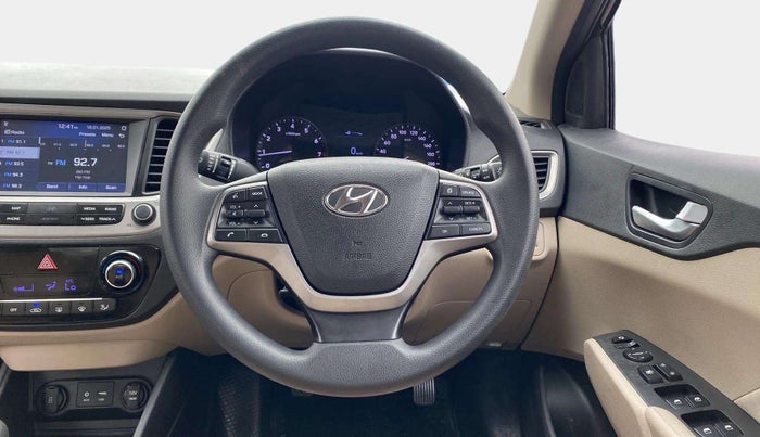 2019 Hyundai Verna 1.6 VTVT SX, Petrol, Manual, 55,976 km, Steering Wheel Close Up