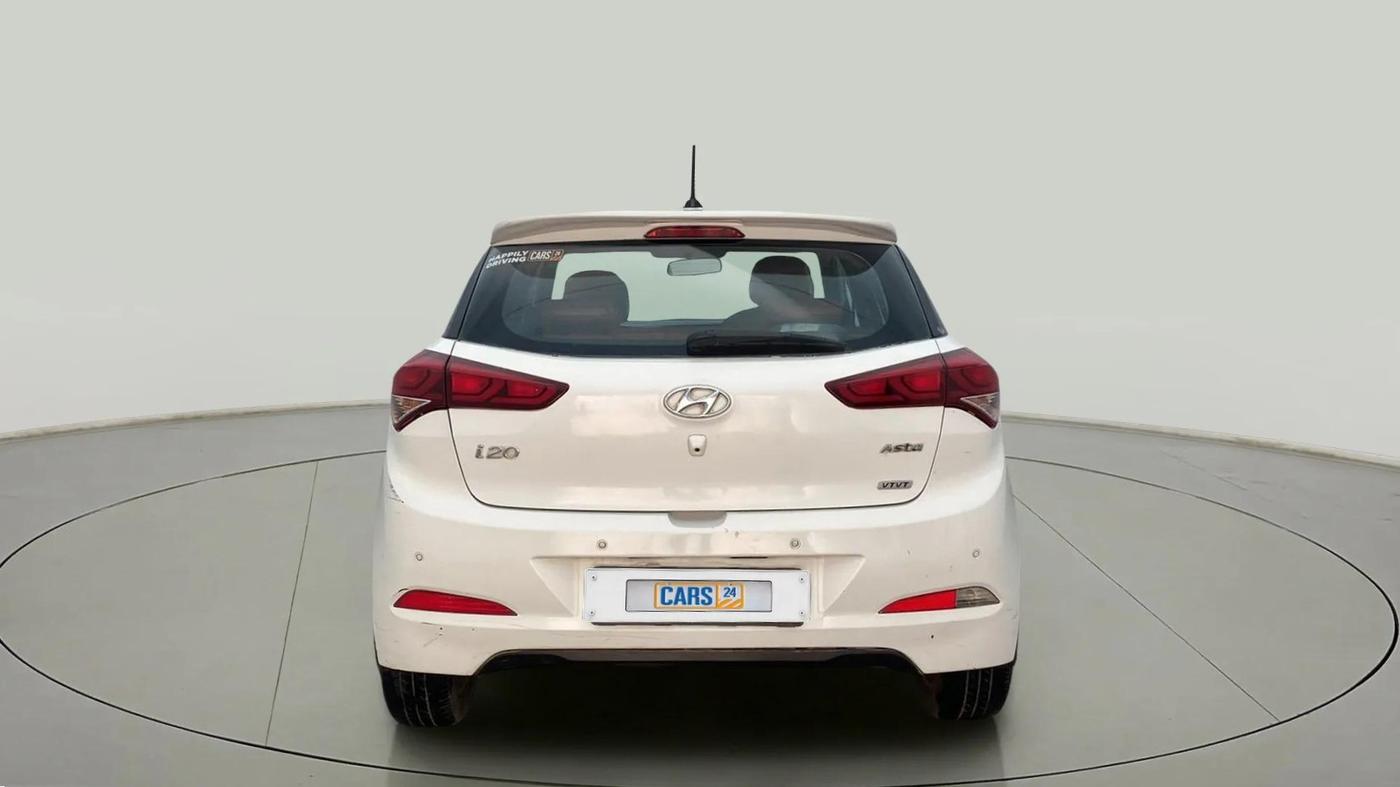 2015 Hyundai Elite i20 ASTA 1.2, Petrol, Manual, 82,747 km, Back/Rear
