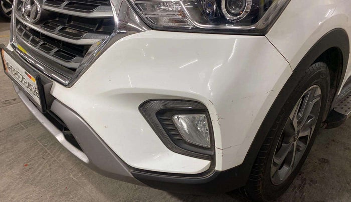 2019 Hyundai Creta SX AT 1.6 PETROL, Petrol, Automatic, 71,396 km, Front bumper - Minor scratches