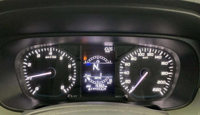 2023 Tata PUNCH ADVENTURE AMT, Petrol, Automatic, 15,558 km, Odometer Image