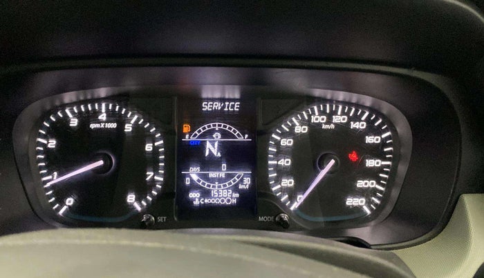 2023 Tata PUNCH ADVENTURE AMT, Petrol, Automatic, 15,558 km, Instrument cluster - Glass has scratches