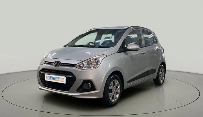 2016 Hyundai Grand i10 SPORTZ 1.2 KAPPA VTVT, Petrol, Manual, 42,451 km, Left Front Diagonal