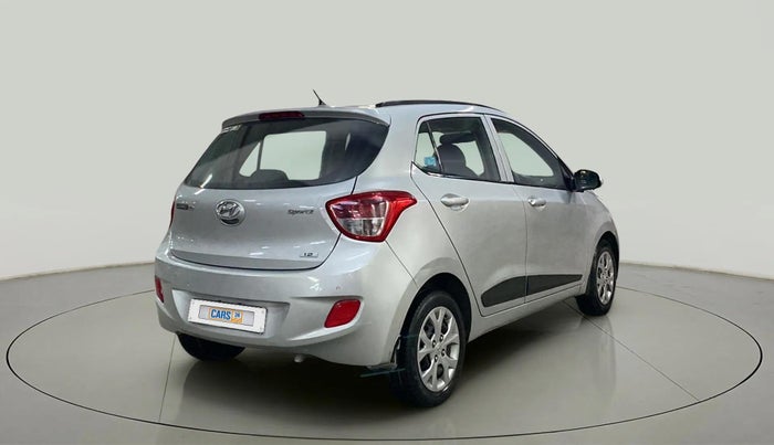 2016 Hyundai Grand i10 SPORTZ 1.2 KAPPA VTVT, Petrol, Manual, 42,451 km, Right Back Diagonal