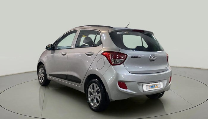 2016 Hyundai Grand i10 SPORTZ 1.2 KAPPA VTVT, Petrol, Manual, 42,451 km, Left Back Diagonal