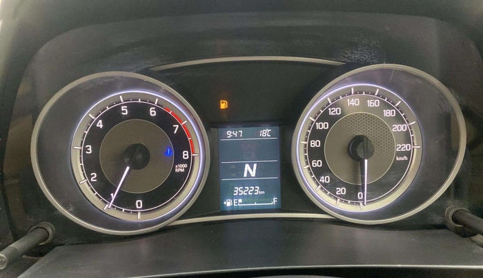 2017 Maruti Dzire ZXI AMT, Petrol, Automatic, 35,360 km, Odometer Image