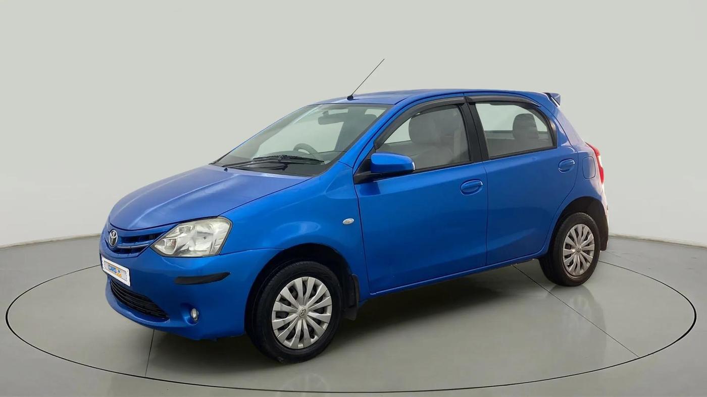 2013 Toyota Etios Liva G, Petrol, Manual, 50,372 km, Left Front Diagonal
