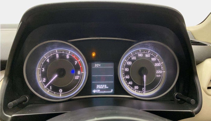 2020 Maruti Dzire VXI, Petrol, Manual, 35,096 km, Odometer Image