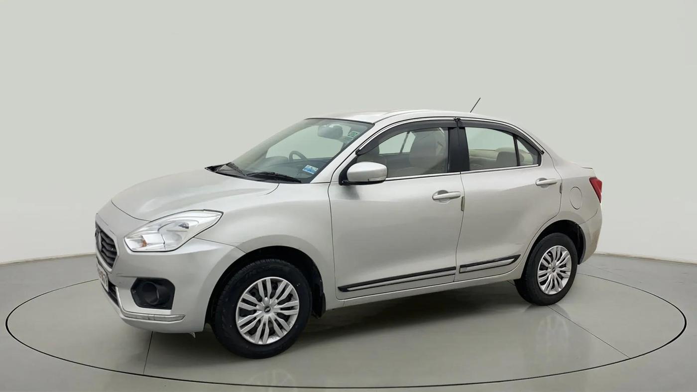 2019 Maruti Dzire VXI AMT, Petrol, Automatic, 69,889 km, Left Front Diagonal
