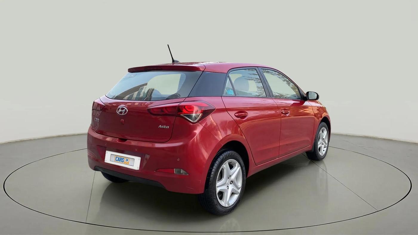 2017 Hyundai Elite i20 ASTA 1.2, Petrol, Manual, 49,901 km, Right Back Diagonal