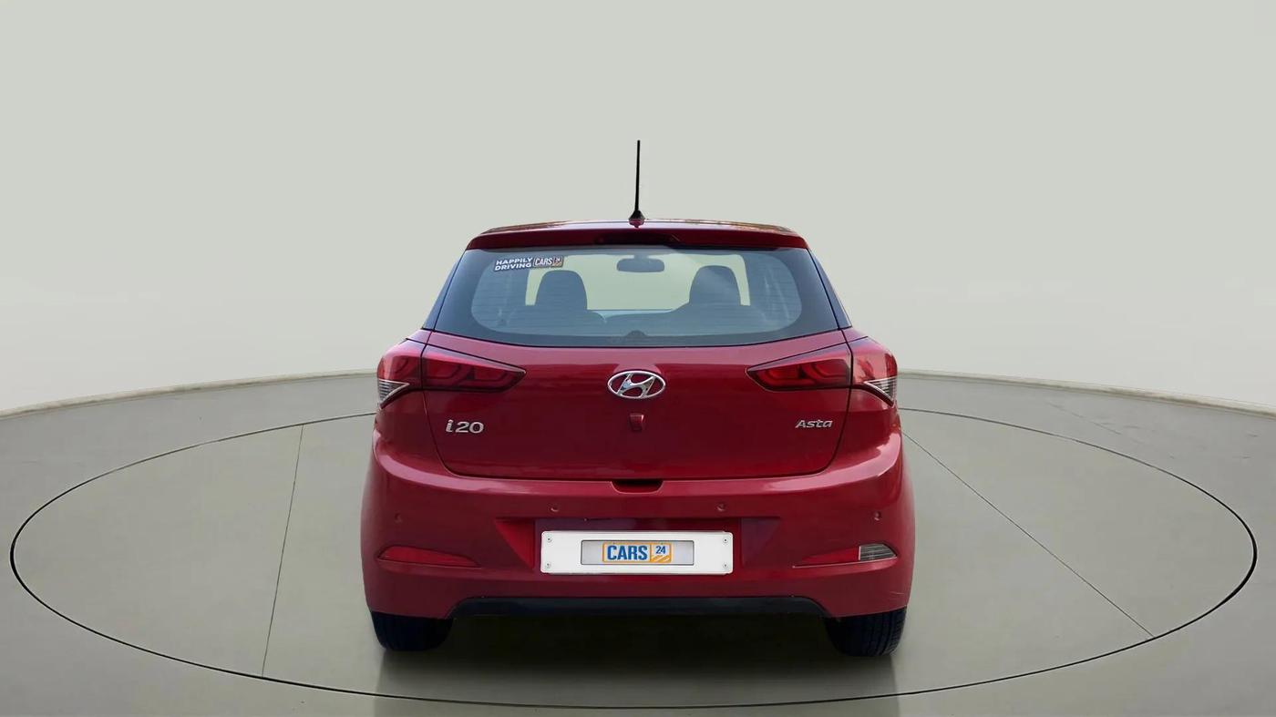 2017 Hyundai Elite i20 ASTA 1.2, Petrol, Manual, 49,901 km, Back/Rear