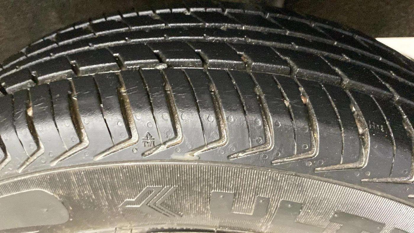 2018 Datsun Redi Go T(O) 1.0 AMT, Petrol, Automatic, 18,849 km, Right Rear Tyre Tread
