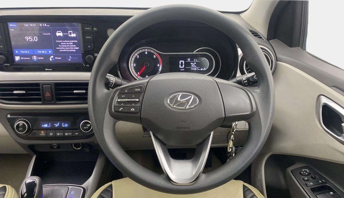 2022 Hyundai GRAND I10 NIOS SPORTZ U2 AMT 1.2 CRDI, Diesel, Automatic, 44,757 km, Steering Wheel Close Up