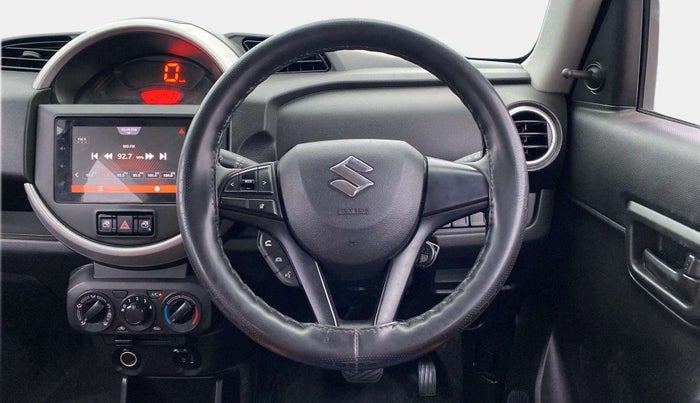 2020 Maruti S PRESSO VXI PLUS AMT, Petrol, Automatic, 12,486 km, Steering Wheel Close Up