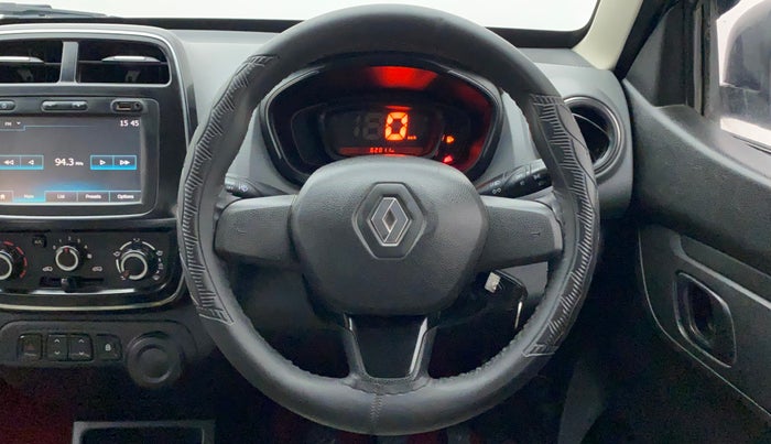 2017 Renault Kwid RXT 1.0, Petrol, Manual, 62,810 km, Steering Wheel Close Up