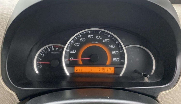 2014 Maruti Wagon R 1.0 VXI, Petrol, Manual, 71,596 km, Odometer Image