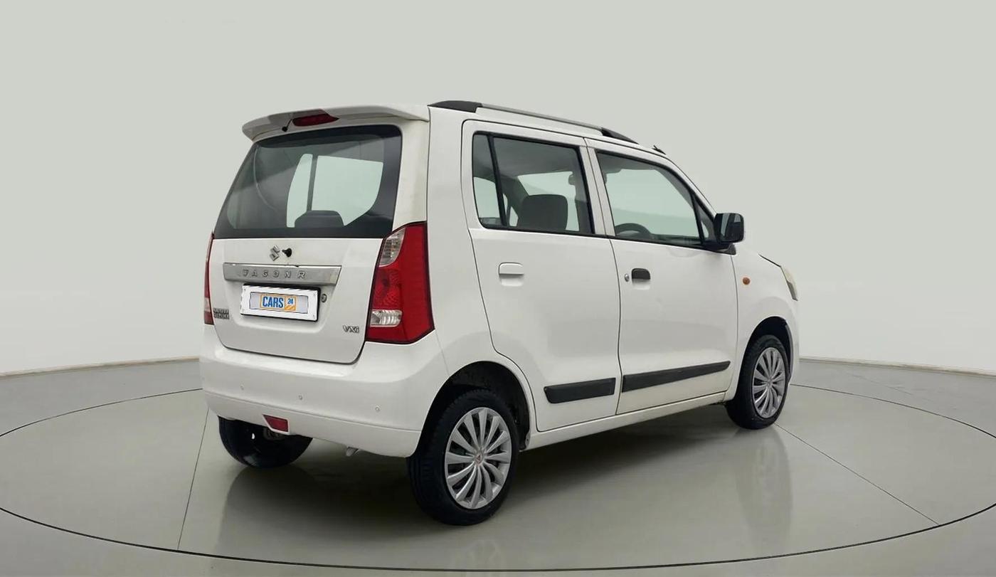 2014 Maruti Wagon R 1.0 VXI, Petrol, Manual, 71,921 km, Right Back Diagonal