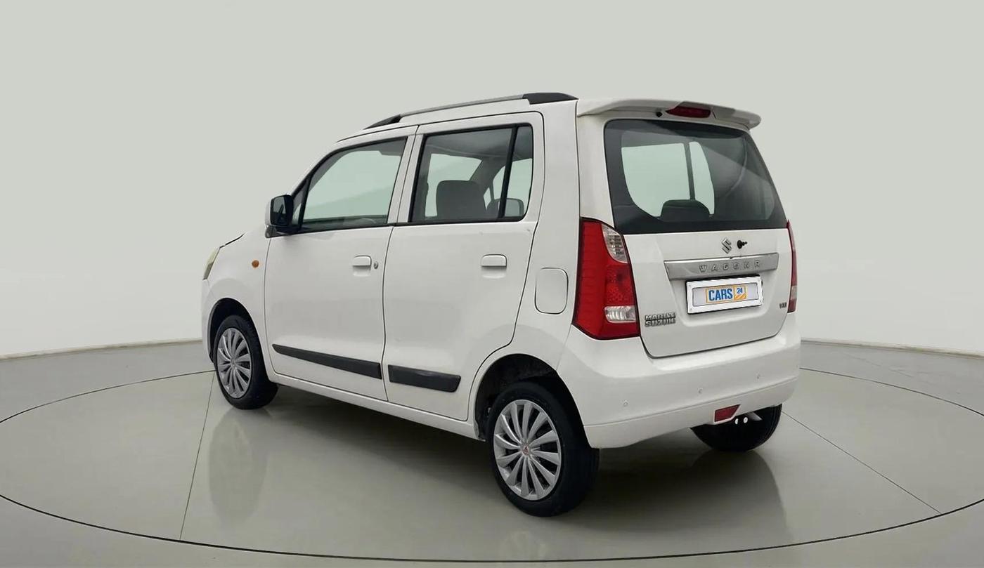 2014 Maruti Wagon R 1.0 VXI, Petrol, Manual, 71,921 km, Left Back Diagonal