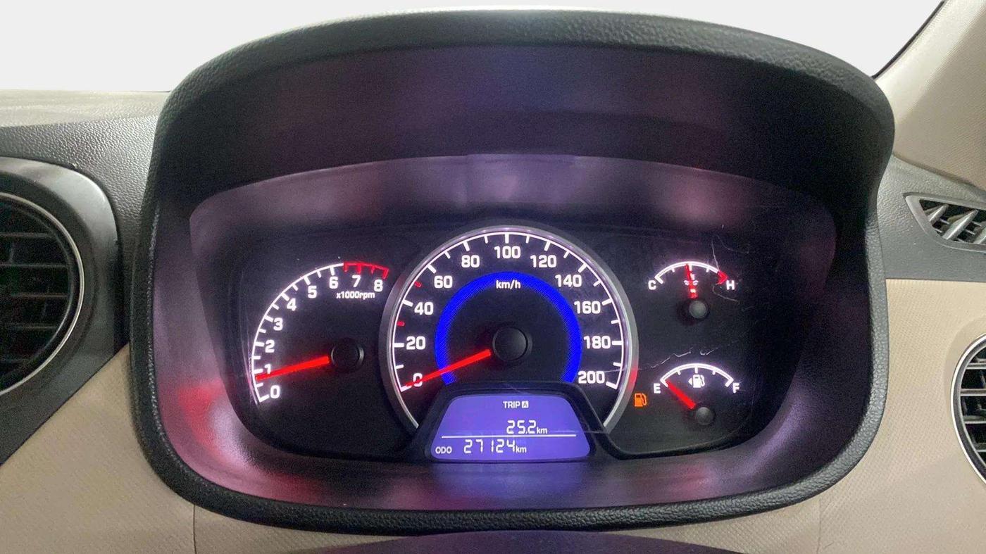 2019 Hyundai Grand i10 MAGNA 1.2 KAPPA VTVT CNG, CNG, Manual, 12,345 km, Odometer Image