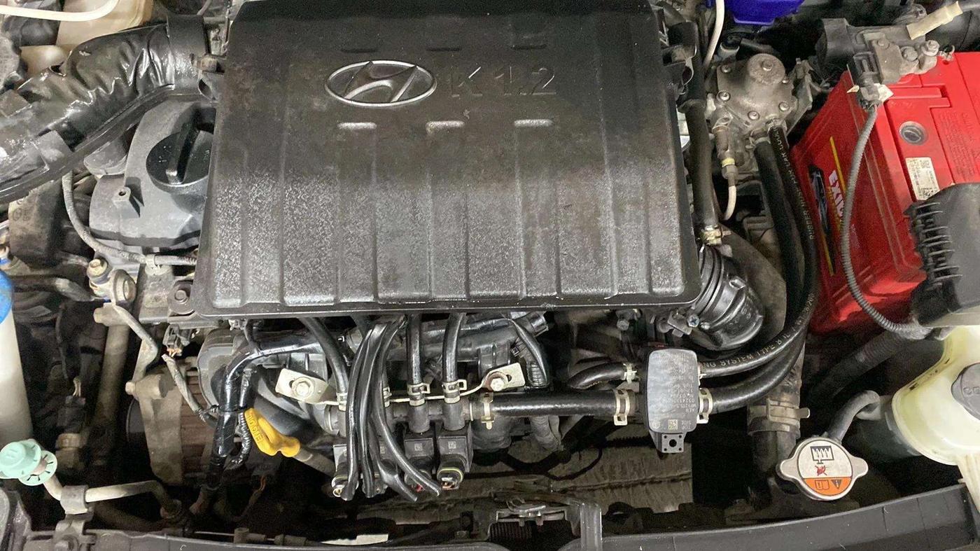 2019 Hyundai Grand i10 MAGNA 1.2 KAPPA VTVT CNG, CNG, Manual, 12,345 km, Open Bonet