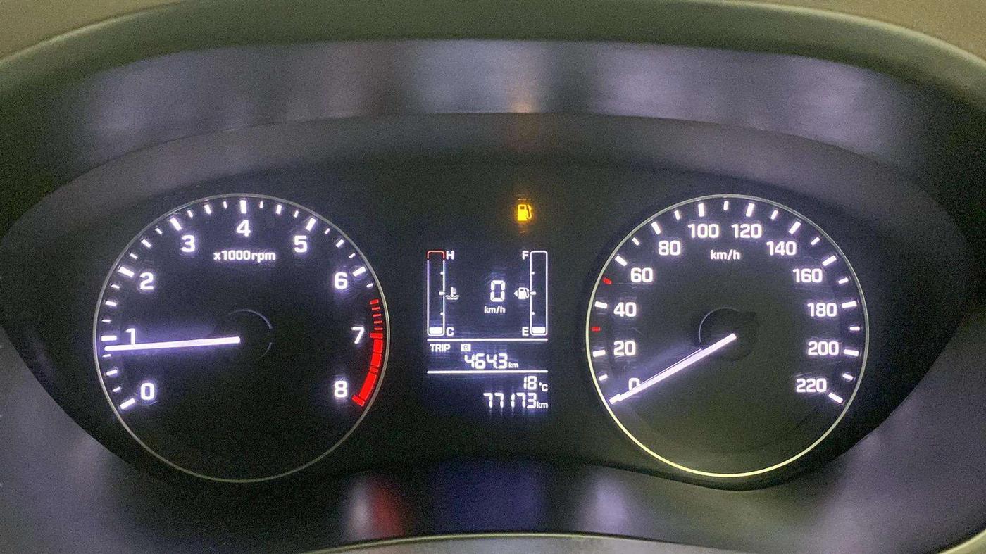 2016 Hyundai Elite i20 SPORTZ 1.2, Petrol, Manual, 77,166 km, Odometer Image